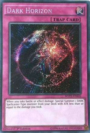 Dark Horizon (MVP1-ENS26) - The Dark Side of Dimensions Movie Pack: Secret Edition 1st Edition The Dark Side of Dimensions Movie Pack: Secret Edition Yugioh Single  Squirtle Squad Card Shop.