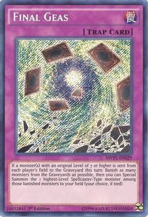 Final Geas (MVP1-ENS29) - The Dark Side of Dimensions Movie Pack: Secret Edition 1st Edition The Dark Side of Dimensions Movie Pack: Secret Edition Yugioh Single  Squirtle Squad Card Shop.