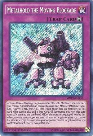 Metalhold the Moving Blockade (MVP1-ENS30) - The Dark Side of Dimensions Movie Pack: Secret Edition 1st Edition The Dark Side of Dimensions Movie Pack: Secret Edition Yugioh Single  Squirtle Squad Card Shop.