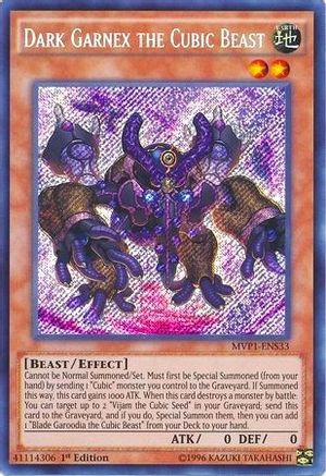 Dark Garnex the Cubic Beast (MVP1-ENS33) - The Dark Side of Dimensions Movie Pack: Secret Edition 1st Edition The Dark Side of Dimensions Movie Pack: Secret Edition Yugioh Single  Squirtle Squad Card Shop.
