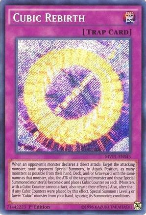 Cubic Rebirth (MVP1-ENS43) - The Dark Side of Dimensions Movie Pack: Secret Edition 1st Edition The Dark Side of Dimensions Movie Pack: Secret Edition Yugioh Single  Squirtle Squad Card Shop.
