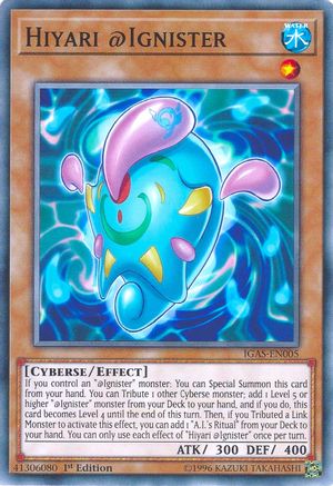 Hiyari @Ignister (IGAS-EN005) - Ignition Assault 1st Edition Ignition Assault Yugioh Single  Squirtle Squad Card Shop.