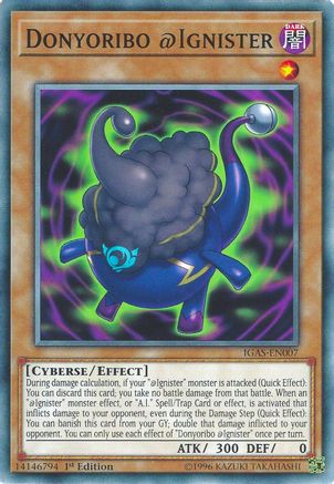Donyoribo @Ignister (IGAS-EN007) - Ignition Assault 1st Edition Ignition Assault Yugioh Single  Squirtle Squad Card Shop.