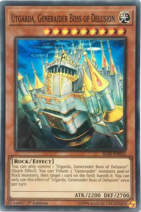 Utgarda, Generaider Boss of Delusion (IGAS-EN022) - Ignition Assault 1st Edition Ignition Assault Yugioh Single  Squirtle Squad Card Shop.
