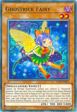 Ghostrick Fairy (IGAS-EN023) - Ignition Assault Unlimited Ignition Assault Yugioh Single  Squirtle Squad Card Shop.