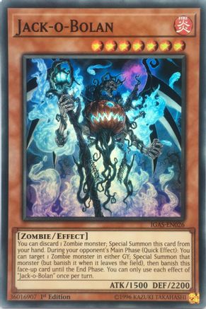 Jack-o-Bolan (IGAS-EN026) - Ignition Assault 1st Edition Ignition Assault Yugioh Single  Squirtle Squad Card Shop.