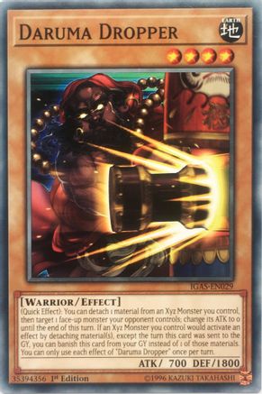 Daruma Dropper (IGAS-EN029) - Ignition Assault Unlimited Ignition Assault Yugioh Single  Squirtle Squad Card Shop.