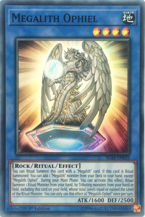 Megalith Ophiel (IGAS-EN035) - Ignition Assault Unlimited Ignition Assault Yugioh Single  Squirtle Squad Card Shop.