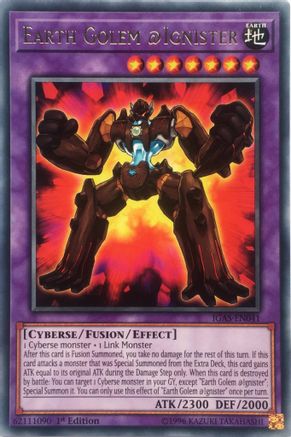 Earth Golem @Ignister (IGAS-EN041) - Ignition Assault 1st Edition Ignition Assault Yugioh Single  Squirtle Squad Card Shop.