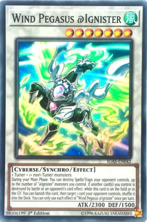 Wind Pegasus @Ignister (IGAS-EN042) - Ignition Assault Unlimited Ignition Assault Yugioh Single  Squirtle Squad Card Shop.