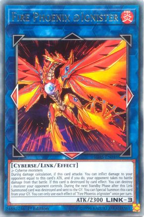Fire Phoenix @Ignister (IGAS-EN046) - Ignition Assault Unlimited Ignition Assault Yugioh Single  Squirtle Squad Card Shop.