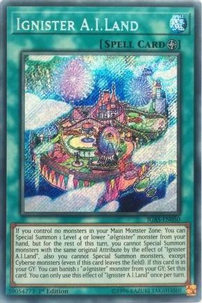Ignister A.I.Land (IGAS-EN050) - Ignition Assault Unlimited Ignition Assault Yugioh Single  Squirtle Squad Card Shop.