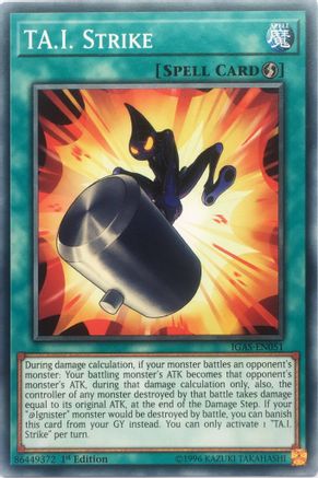 TA.I. Strike (IGAS-EN051) - Ignition Assault Unlimited Ignition Assault Yugioh Single  Squirtle Squad Card Shop.