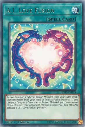 A.I. Love Fusion (IGAS-EN053) - Ignition Assault Unlimited Ignition Assault Yugioh Single  Squirtle Squad Card Shop.