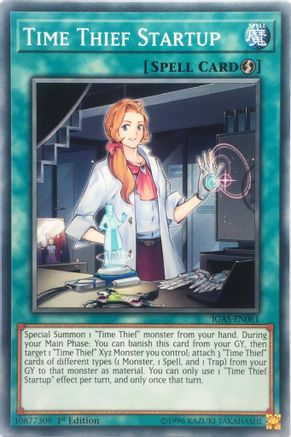 Time Thief Startup (IGAS-EN061) - Ignition Assault Unlimited Ignition Assault Yugioh Single  Squirtle Squad Card Shop.