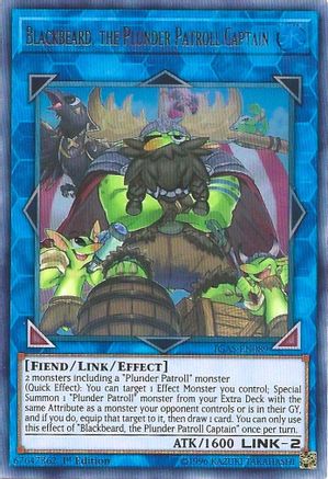 Blackbeard, the Plunder Patroll Captain (IGAS-EN089) - Ignition Assault 1st Edition Ignition Assault Yugioh Single  Squirtle Squad Card Shop.