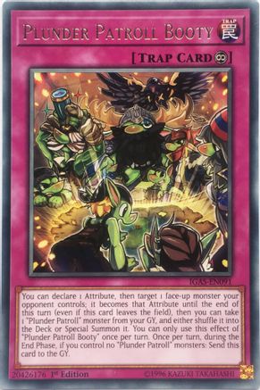 Plunder Patroll Booty (IGAS-EN091) - Ignition Assault Unlimited Ignition Assault Yugioh Single  Squirtle Squad Card Shop.
