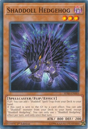 Shaddoll Hedgehog (SDSH-EN005) - Structure Deck: Shaddoll Showdown 1st Edition Structure Deck: Shaddoll Showdown Yugioh Single  Squirtle Squad Card Shop.