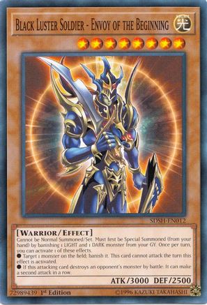 Black Luster Soldier - Envoy of the Beginning (SDSH-EN012) - Structure Deck: Shaddoll Showdown 1st Edition Structure Deck: Shaddoll Showdown Yugioh Single  Squirtle Squad Card Shop.