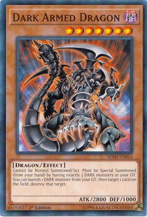 Dark Armed Dragon (SDSH-EN014) - Structure Deck: Shaddoll Showdown 1st Edition Structure Deck: Shaddoll Showdown Yugioh Single  Squirtle Squad Card Shop.