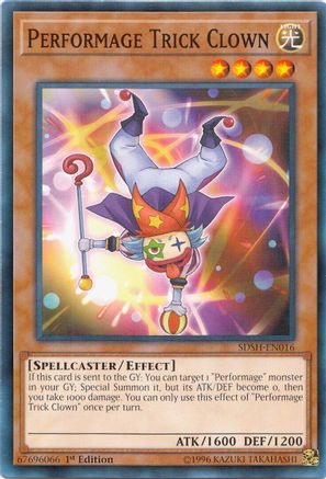 Performage Trick Clown (SDSH-EN016) - Structure Deck: Shaddoll Showdown 1st Edition Structure Deck: Shaddoll Showdown Yugioh Single  Squirtle Squad Card Shop.
