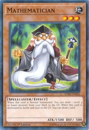 Mathematician (SDSH-EN020) - Structure Deck: Shaddoll Showdown 1st Edition Structure Deck: Shaddoll Showdown Yugioh Single  Squirtle Squad Card Shop.