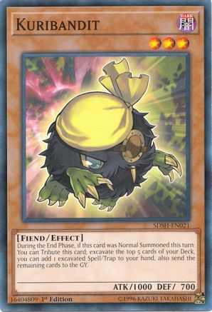 Kuribandit (SDSH-EN021) - Structure Deck: Shaddoll Showdown 1st Edition Structure Deck: Shaddoll Showdown Yugioh Single  Squirtle Squad Card Shop.