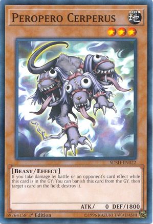 Peropero Cerperus (SDSH-EN022) - Structure Deck: Shaddoll Showdown Unlimited Structure Deck: Shaddoll Showdown Yugioh Single  Squirtle Squad Card Shop.