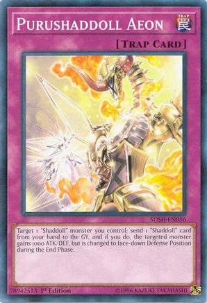 Purushaddoll Aeon (SDSH-EN036) - Structure Deck: Shaddoll Showdown Unlimited Structure Deck: Shaddoll Showdown Yugioh Single  Squirtle Squad Card Shop.