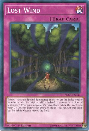 Lost Wind (SDSH-EN037) - Structure Deck: Shaddoll Showdown 1st Edition Structure Deck: Shaddoll Showdown Yugioh Single  Squirtle Squad Card Shop.