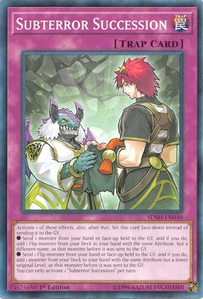 Subterror Succession (SDSH-EN040) - Structure Deck: Shaddoll Showdown 1st Edition Structure Deck: Shaddoll Showdown Yugioh Single  Squirtle Squad Card Shop.