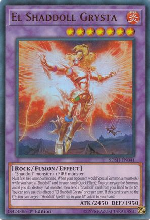 El Shaddoll Grysta (SDSH-EN041) - Structure Deck: Shaddoll Showdown Unlimited Structure Deck: Shaddoll Showdown Yugioh Single  Squirtle Squad Card Shop.