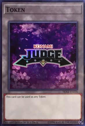 Official Judge Token: TKN4-EN035 (TKN4-EN035) - Judge Promotional Cards Unlimited Judge Promotional Cards Yugioh Single  Squirtle Squad Card Shop.