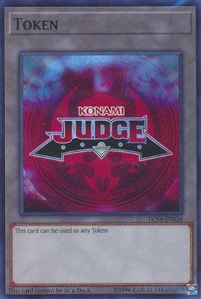 Official Judge Token: TKN4-EN036 (TKN4-EN036) - Judge Promotional Cards Unlimited Judge Promotional Cards Yugioh Single  Squirtle Squad Card Shop.