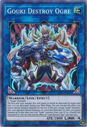 Gouki Destroy Ogre (IGAS-ENSE2) - Ignition Assault Limited Ignition Assault Yugioh Single  Squirtle Squad Card Shop.