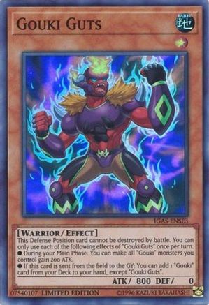 Gouki Guts (IGAS-ENSE3) - Ignition Assault Limited Ignition Assault Yugioh Single  Squirtle Squad Card Shop.