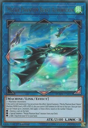 Mecha Phantom Beast Auroradon (DUOV-EN017) - Duel Overload 1st Edition Duel Overload Yugioh Single  Squirtle Squad Card Shop.