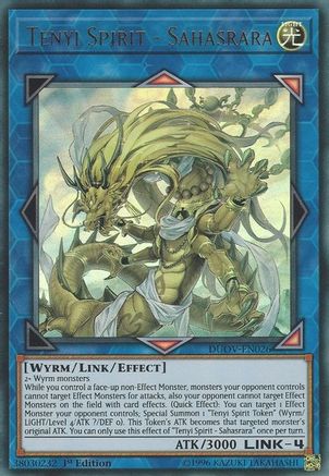 Tenyi Spirit - Sahasrara (DUOV-EN026) - Duel Overload 1st Edition Duel Overload Yugioh Single  Squirtle Squad Card Shop.