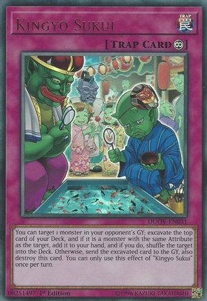 Kingyo Sukui (DUOV-EN031) - Duel Overload 1st Edition Duel Overload Yugioh Single  Squirtle Squad Card Shop.