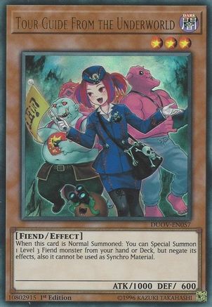 Tour Guide From the Underworld (DUOV-EN057) - Duel Overload 1st Edition Duel Overload Yugioh Single  Squirtle Squad Card Shop.
