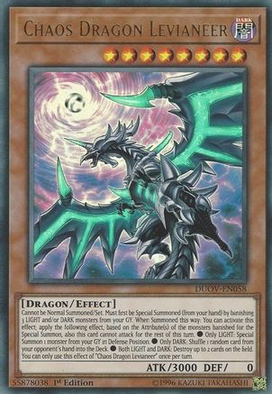 Chaos Dragon Levianeer (DUOV-EN058) - Duel Overload 1st Edition Duel Overload Yugioh Single  Squirtle Squad Card Shop.