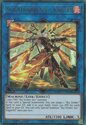 Sky Striker Ace - Kagari (DUOV-EN060) - Duel Overload 1st Edition Duel Overload Yugioh Single  Squirtle Squad Card Shop.