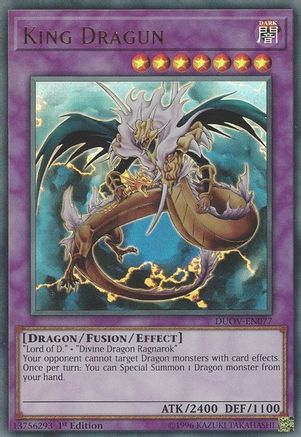 King Dragun (DUOV-EN077) - Duel Overload 1st Edition Duel Overload Yugioh Single  Squirtle Squad Card Shop.