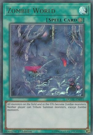 Zombie World (DUOV-EN091) - Duel Overload 1st Edition Duel Overload Yugioh Single  Squirtle Squad Card Shop.
