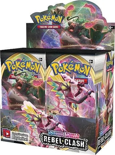 Pokémon TCG - Sword & Shield Rebel Clash Booster Box - Sealed - English
