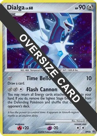 Dialga - DP26 (DP Black Star Promo)  - Holofoil Jumbo Cards - Promo