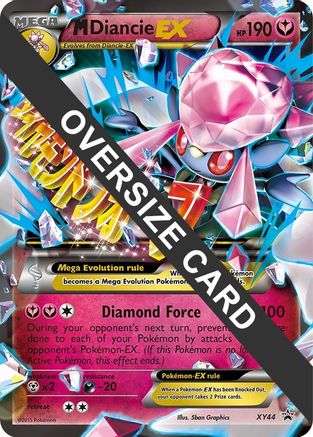 M Diancie EX - XY44  - Holofoil Jumbo Cards - Promo Jumbo Cards Pokemon Single  Squirtle Squad Card Shop.