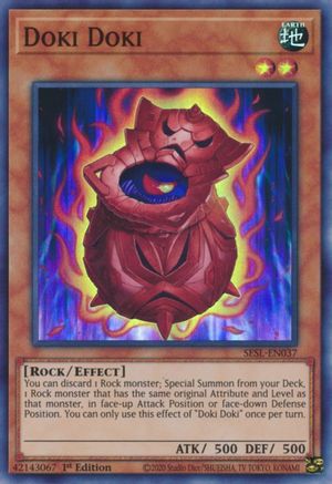 Doki Doki (SESL-EN037) - Secret Slayers 1st Edition Secret Slayers Yugioh Single  Squirtle Squad Card Shop.