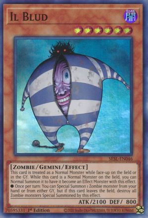 Il Blud (SESL-EN046) - Secret Slayers 1st Edition Secret Slayers Yugioh Single  Squirtle Squad Card Shop.