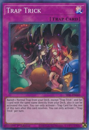 Trap Trick (SESL-EN060) - Secret Slayers 1st Edition Secret Slayers Yugioh Single  Squirtle Squad Card Shop.